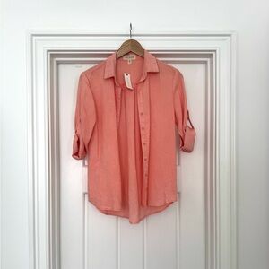 Anthropologie Cloth & Stone Button-Up Shirt
